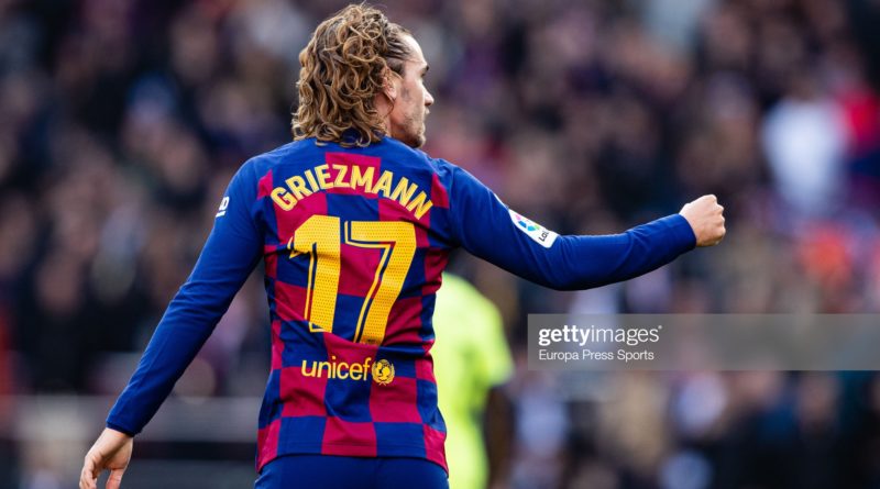 ग्रिजम्यान र रोबट्रो नायक भन्दा बार्सिलोना विजयी