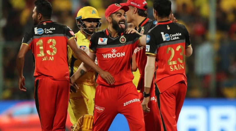 आईपीएल 2020: रोयल च्यालेन्जर्स बेङ्गलोरको खेलतालिका