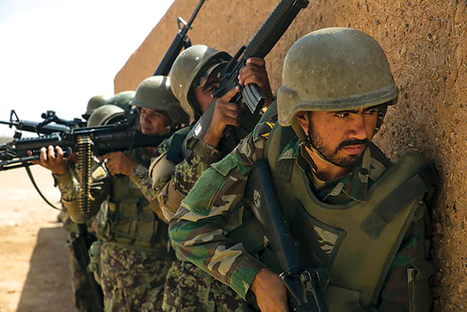 अमेरिकी र अफगान सेनाबीच अभ्यासकै क्रममा गोली हानाहान, १२ को मृत्यु