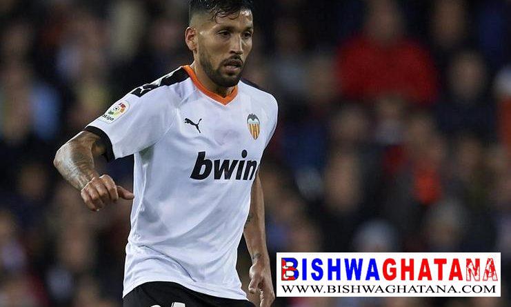 भ्यालेन्सियाका डिफेन्डर इजिगेलसहित पाँच खेलाडीमा कोरोनाको संक्रमण