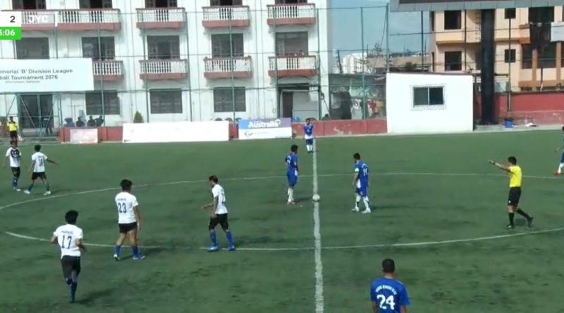 बि डिभिजन लिग: झम्सिखेल युथ क्लबको पहिलो जित