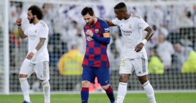 बार्सिलोनालाई पराजित गर्दै रियल मड्रिड शिर्ष स्थानमा