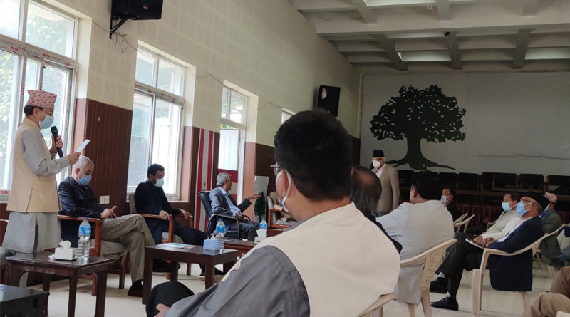 नक्सा परिवर्तन गर्ने संविधान संशोधन विधेयकको पक्षमा मतदान गर्ने कांग्रेसको निर्णय