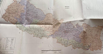 Map of Nepal (New) with Limpiyadhura