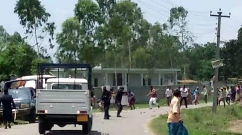 संक्रमितलिन आएको प्रहरी माथि रौतहटमा ढुंगामुडा, १२ राउण्ड हवाई फायर