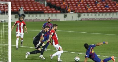 ला–लिगाः बिल्बाओलाई हराउँदै बार्सिलोना शिर्ष स्थानमा फर्कियो