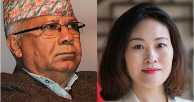 माधव नेपाल र चिनियाँ राजदूतबीच भेटवार्ता