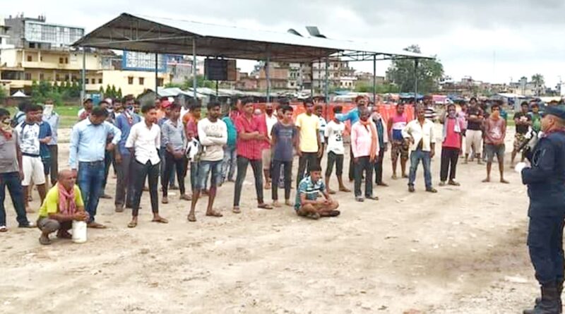 मास्क नलगाई हिँड्ने ९३ जनालाई जरिवाना
